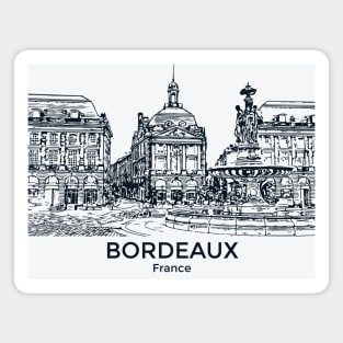Bordeaux - France Magnet